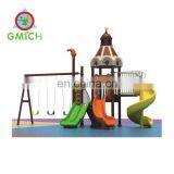 Childrens Playground Equipment Kids Slide With Swing Amusement Park Equipment thumbnail-6