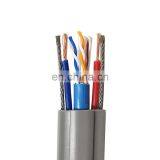 High Quality Multiply Bare Copper Wire Stranding UTP Cat5 Cat6 Lift Travelling Cable for Elevator System thumbnail-3