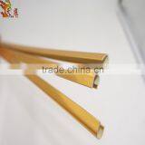 Best Quality Factory Sell 8mm Width Aluminum Shiny Color Pvc Plastic u Trim Strip Profile thumbnail-4