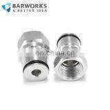 Cornelius Type Keg Ball Lock Post & Poppet Female Thread Gas + Liquid 9/16"-18 Home Brew Stainless thumbnail-5