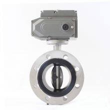 Stainless Steel Flange Electric Actuated Butterfly Valve thumbnail-3