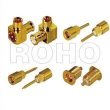 Gold Plated Jack/Female RF Coaxial MCX Connector for Cable and PCB Mount thumbnail-4