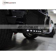 G Class W463 to B Style Front Lip With LED Lights For G Class W463 Car Parts Front Bumper Lip thumbnail-1
