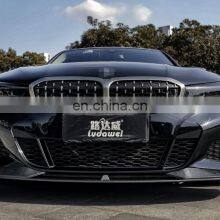 Carbon Black Front Splitter For BMW G20 2019+ Front Bumper Lip Splitters thumbnail-4