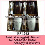 Assorted Beautiful Colored Wholesale Porcelaiun Water Mug Spoon in Handle for Tableware thumbnail-1