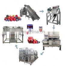 All Fruit Fully Automatic Concentrates Machine Natural Berry Juice Production Line