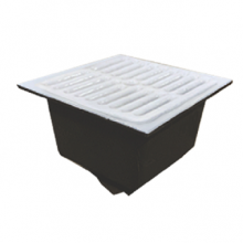 12 Inch Cast Iron Square Floor Sink With 10 Inch Deep 12 X 12 X 10 thumbnail-2