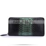 Custom Logo Lady Luxury Genuine Python Snake Skin Leather Clutch Bag Wallet for Women thumbnail-6