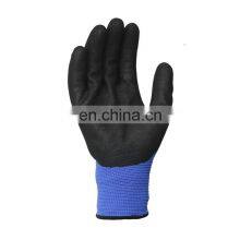 Anti-Abrasion Nylon Oil Proof Safety Glove With Nitrile Gloves Industrial thumbnail-3
