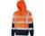 Wholesale orange navy blue hi vis custom hoodie safety hoodie best selling work wear hoodie safety winter clothing