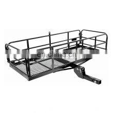 Heavy Duty Hitch Mount Luggage Carrier for Ford Ran Ger Folding Rear Cargo Rack thumbnail-1