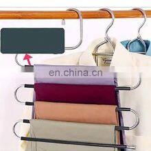 Personalized Classic Multilayer Cheap Branded Wholesale Custom Logo Stainless Steel Children Hangers thumbnail-4