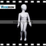 Hot Sell Full Body Fiberglass Kids Mannequin Abstract Mannequin With Sculptured Hair thumbnail-5