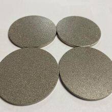 1 Pc Round Titanium Powder Sintered Plates Gas Distribution Conditioning System Air Stratification Filter Porous Titanium Plate 50μm thumbnail-4
