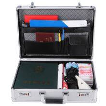 Professional Aluminum Briefcase - Premium Business Storage Solution With Secure Combination Lock, Ergonomic Handle System thumbnail-4