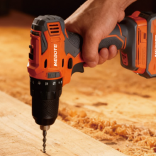 Powerful MECTE M-DD4-10 Electric Drill - 450W, Compact 10mm Drilling Machine thumbnail-2