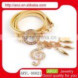 Wholesale Womens Music Note Sexy Gold Piercing Waist Chain Bottom thumbnail-1