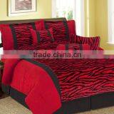 Wedding Flocked Polyester Summer Comforter Set thumbnail-1