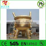 Inflatable Advertising Bronze Vessel