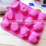 Wholesale Price Custom Heart Shape Mold Cute Sushi Making Kit Cake Silicone Cake Mold thumbnail-5