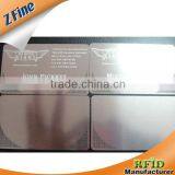 Competitive Price Luxury Metal Card / Silver Card&metal Busniess Smart Card/vip Card