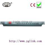 10A 6ways With Switch and Lightning Protection Universal Type PDU Power Distribution Unit Cabinet PDU Rack PDU 19"1U thumbnail-1