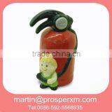 Customer Ceramic Money Box Wholesale Fire Extinguisher Shape