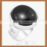 The Jewelry Ring With Delicate Black Gemstone Casting Design Jewelry Ring thumbnail-6