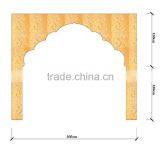 Golden Wedding Decoration Backdrop(AFB-001)