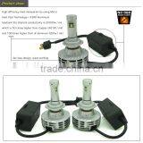 No Error Code G6 G7 G8 LED Headlight H7 Fanelss 6000LM LED Headlight thumbnail-2