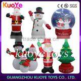 Inflatable Christmas Series, Festival Inflatable Santa Claus& Tree &Snowman Family& Snow Globe Santa Claus, thumbnail-1