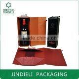 Folded Beauty Paper Wine Box Space-saving Design