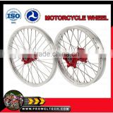 Prowel Racing Off Road motorcycle wheel 1.6x21"/2.15x19" COMPLETE WHEELS SET Dirt bike rims and hub For Honda CRF