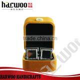 Elegant Velvet Cufflink Box Accept Custom