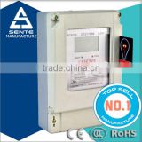Three phase electric kwh prepaid electricity meter smart card remote for electric meter stop