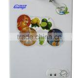 Top Open Door Chest Freezer,deep Freezer With Lock&key,interior Lamp,inner Glass Door thumbnail-2