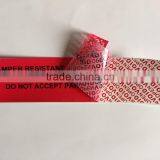 Glossy Blue Stock Tamper Evident Security Label Paper