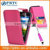 Set Screen Protector Stylus And Case For Samsung Galaxy Ace S5830 , Dark Blue Leather Wallet Shenzhen Phone Case thumbnail-3