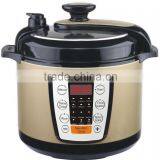 CE GS Approval 5L Golden Color Stainless Steel Digital Multi Electric Pressure Cooker / HDP-Y0504E-G