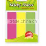 Neon or Pastel Color Assorted Sticky Notes for Shool, Office, Family et