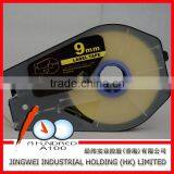 9mm Yellow Label Tape Cassette for Cable ID Printer MK2500