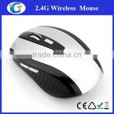 2.4Ghz Computer USB Receiver Wireless Optical Mouse with Logo