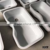 Kingkonree solid surface kitchen sinks, acrylic resin stone kitchen sink