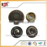 24 Line Ring Snap Black Shank Button For Jeans Buttons thumbnail-4