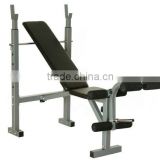 Workout Professional Adjustable Bench press with foam roller