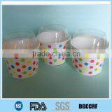 Ice Cream Sundae Cup / Ice Cream Sundae Cup With Lid / Disposable Ice Cream Sundae Cup thumbnail-3
