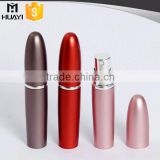 6ml 10ml bullet head aluminium refill perfume atomizer spray bottle