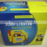 Factory Selling f Car Portable 4-in-1 Jump Starter 12v 17ah