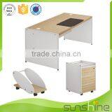 YS-MDE02 Office Furniture Modern Design Executive Wooden Office Desk thumbnail-4