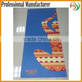 AY Best Comfortable Neoprene Suede Mats Manufacturs Professional Yoga Mat For Sublimation Logo Printing